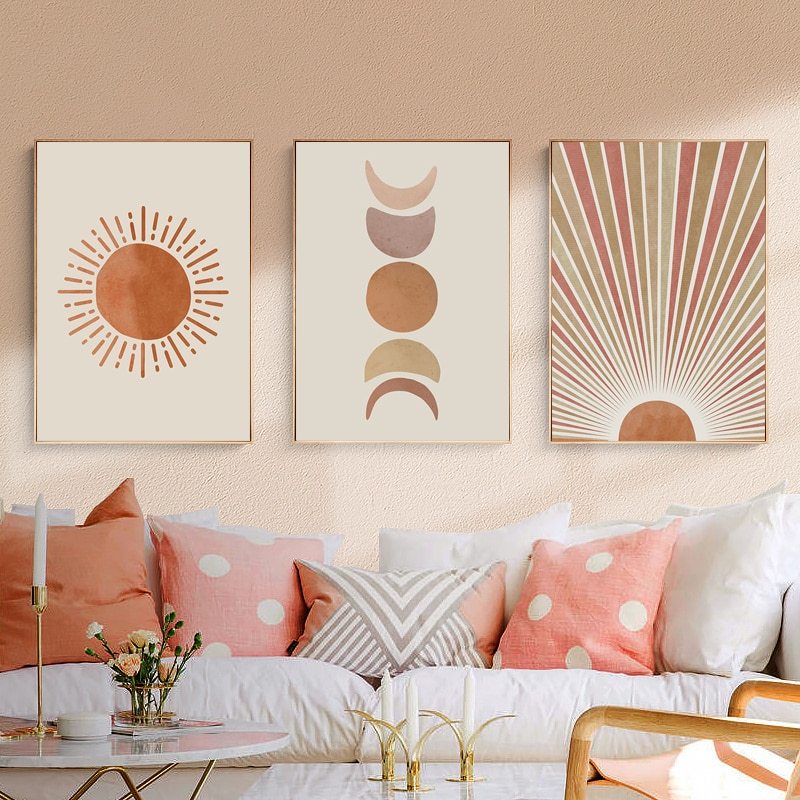 "Sun and Moon" - Wall Art Decor
