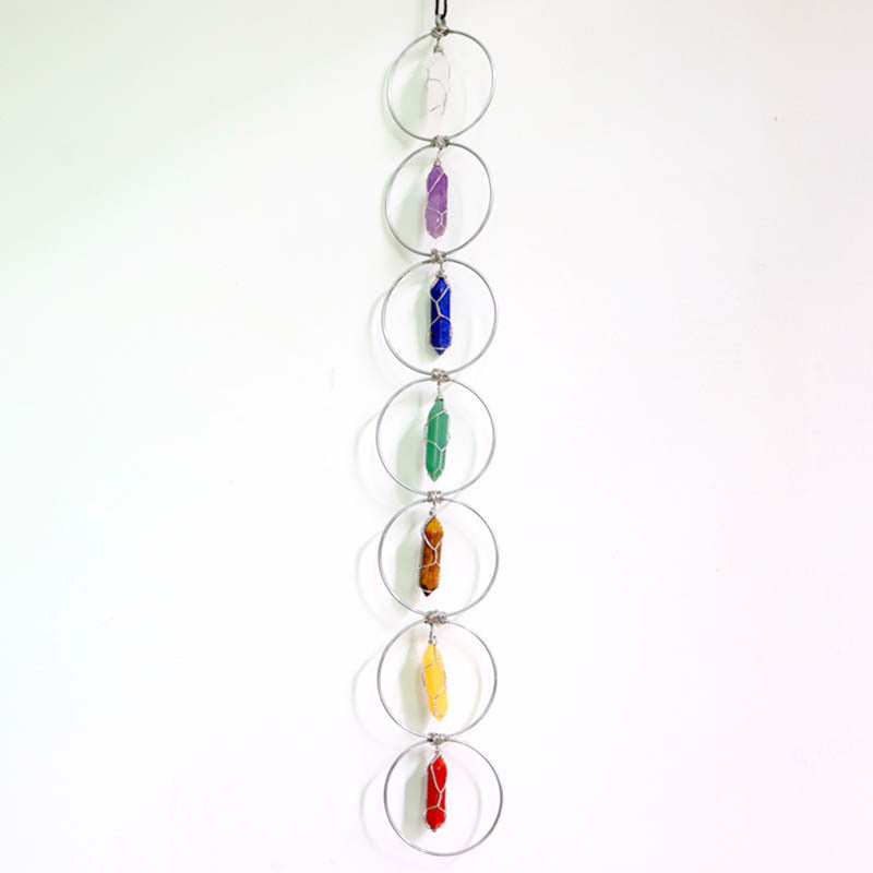 Chakra Stone Suncatchers for Garden