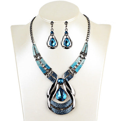 "Days of Blue" - Statement Jewelry Set