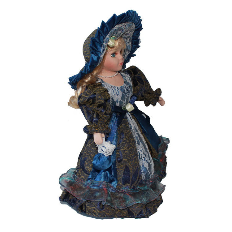 Ceramic Victorian Doll Home Decoration