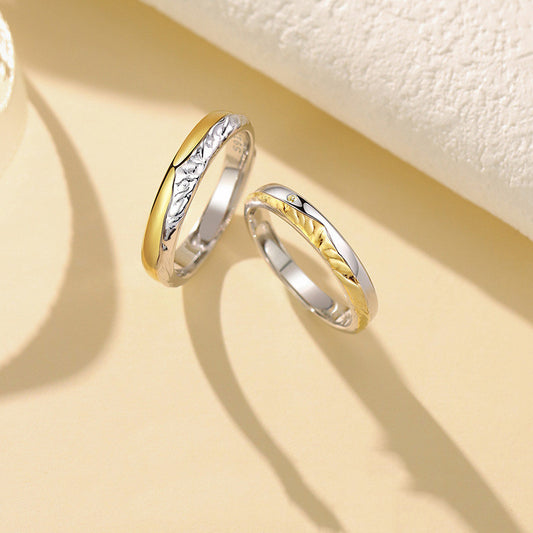 Sunset Jinshan Ring for Couples
