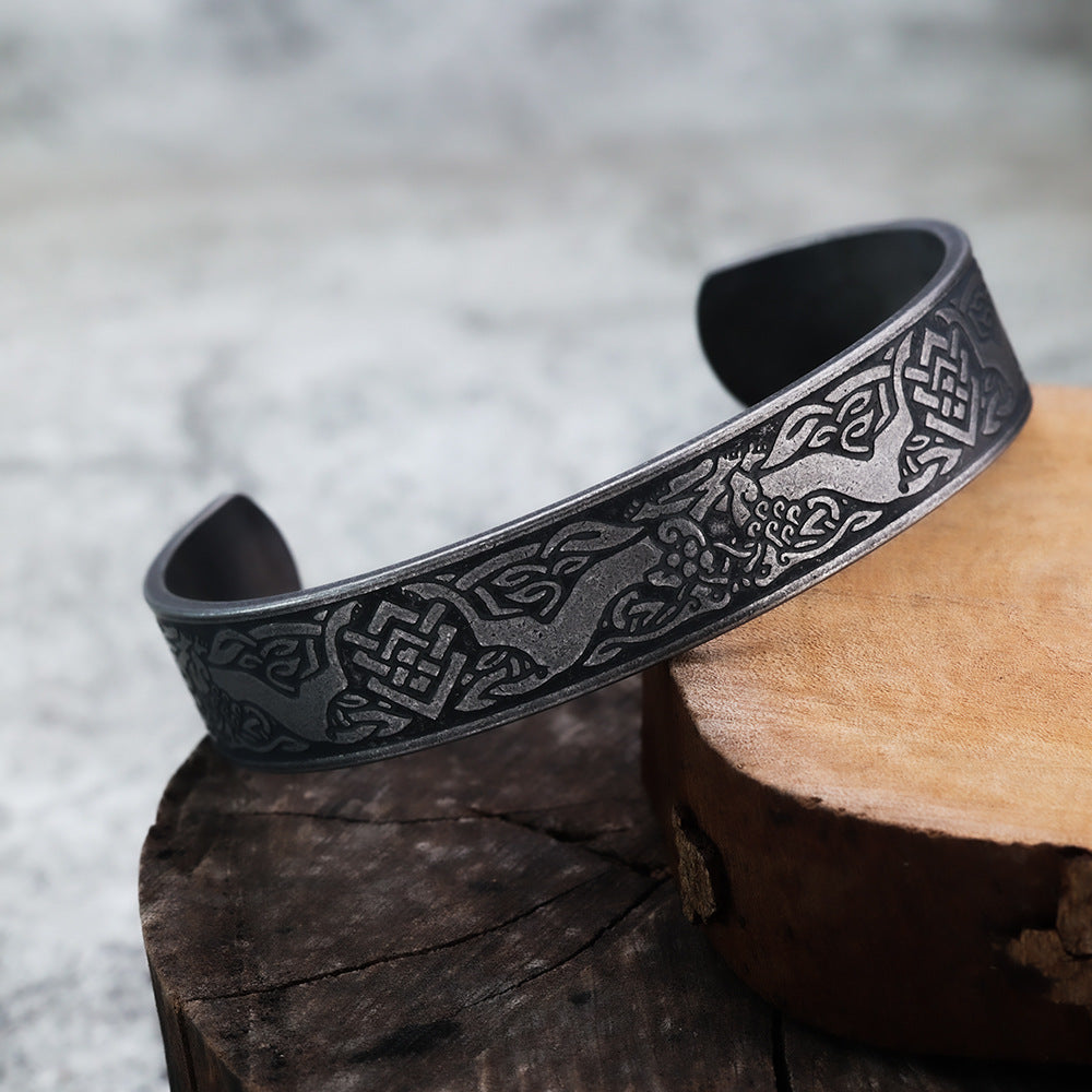 Lucky Tree Stainless Steel Bracelet