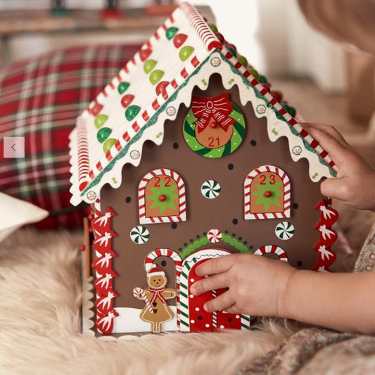 Wooden Gingerbread House