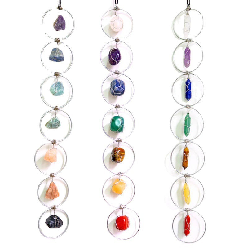 Chakra Stone Suncatchers for Garden