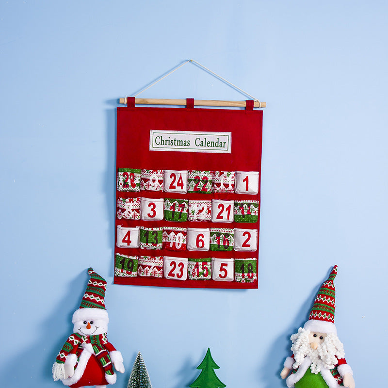 Hanging Christmas Calendar