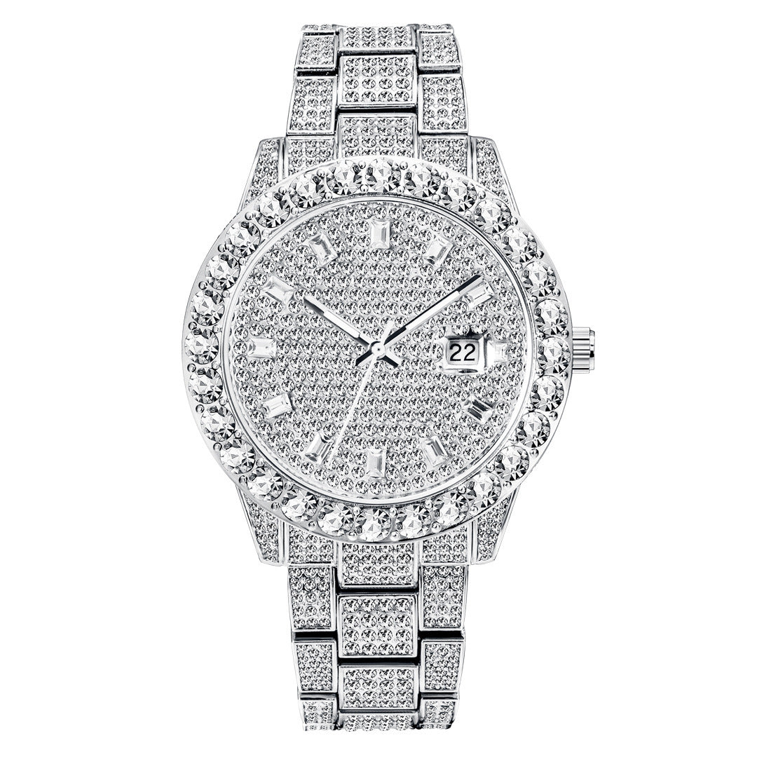 "Diamond Life" -  Simulated Diamond Watch