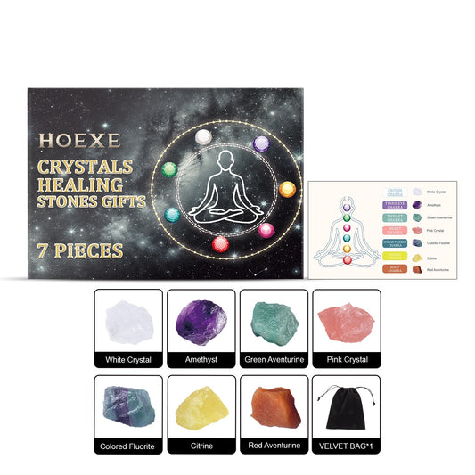 "Spiritual Healing Stones" - Crystal Healing Stones Gift Set