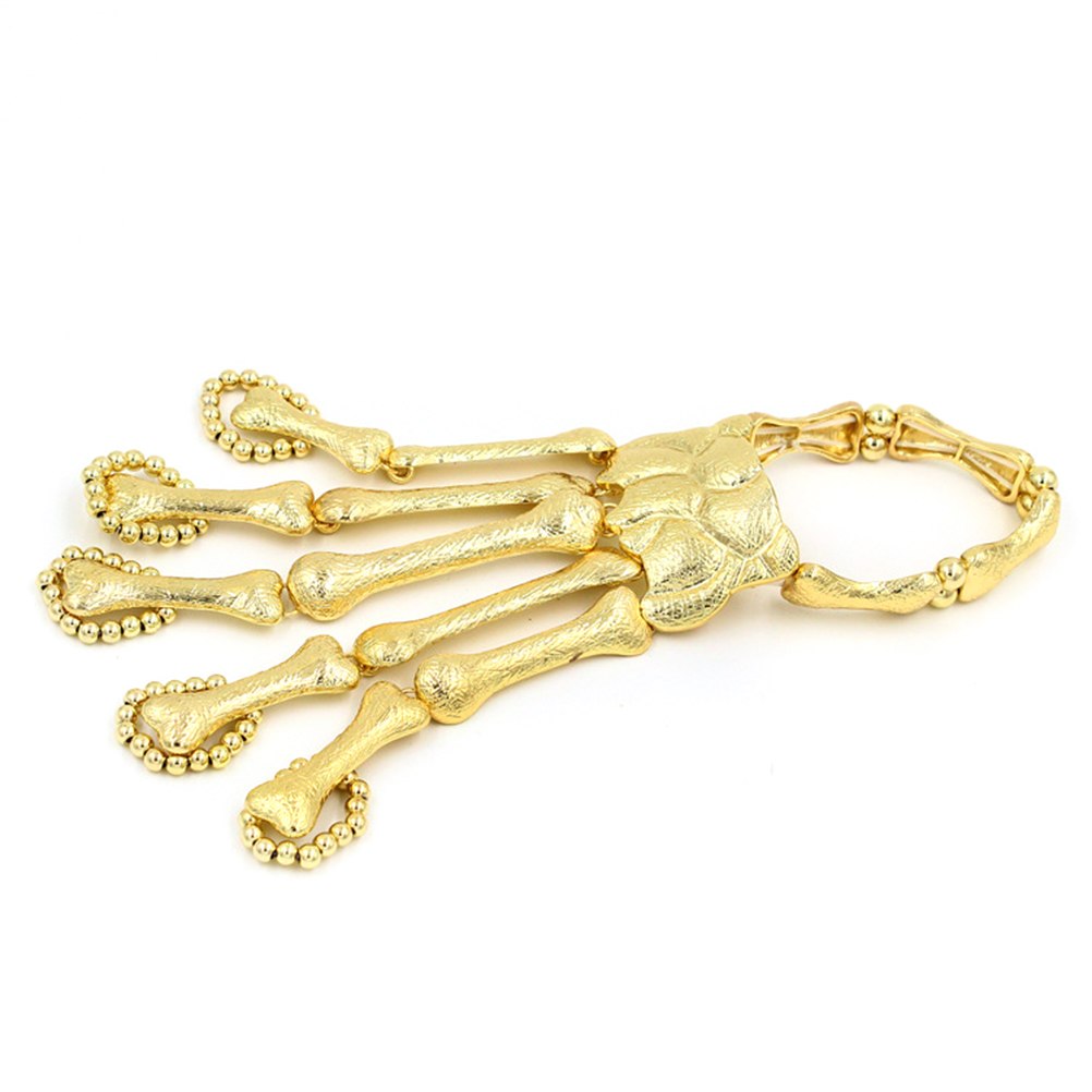 Alloy Skeleton Hand Bracelet