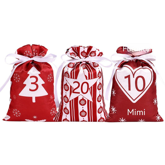 Christmas Adventure Calendar Gift Bag Set