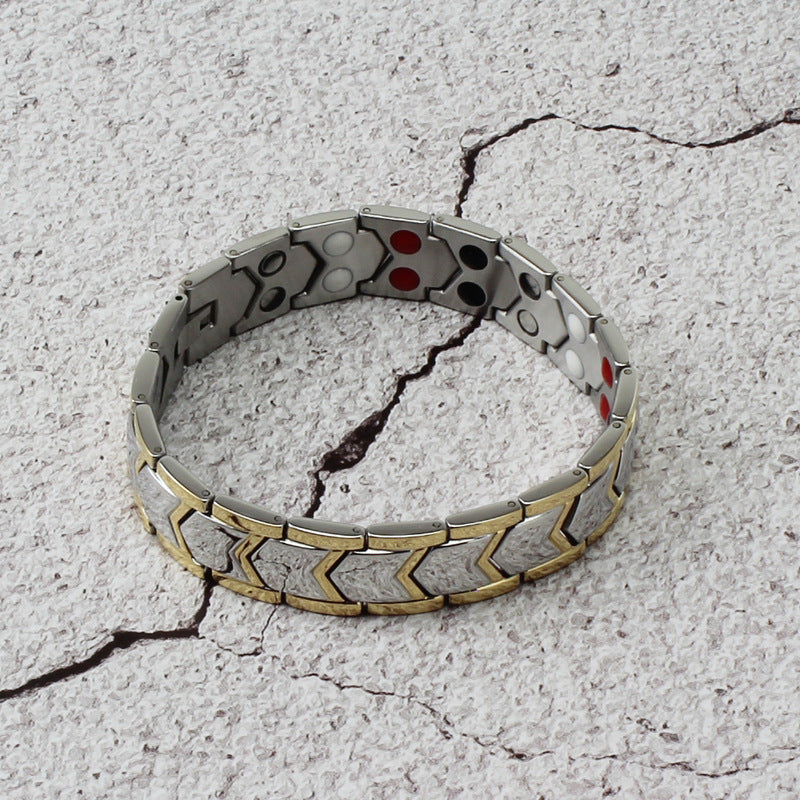 Two-tone Magnet Bracelet
