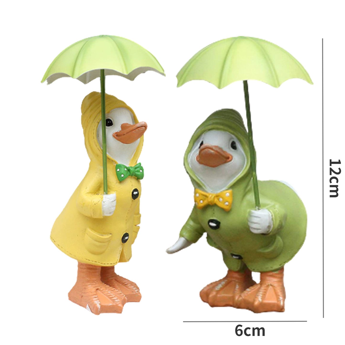 "Rainy Ducks" - Sculptures for Garden