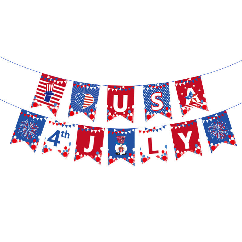 USA Independence Day Party Banners