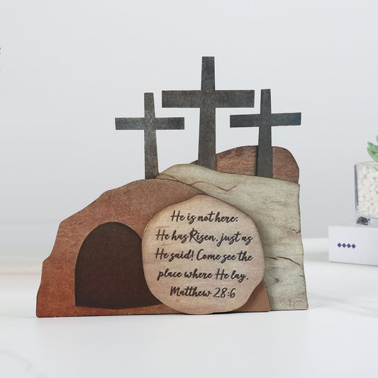 Easter Resurrection Site Home Decor