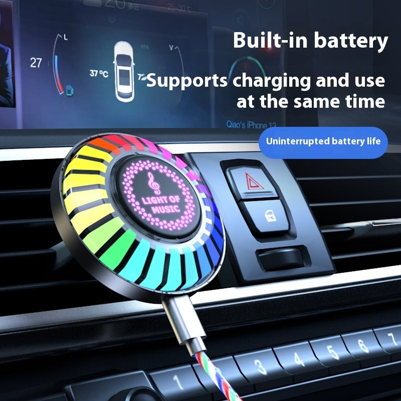 Aromatherapy Music Rhythm Solid Car Air Outlet