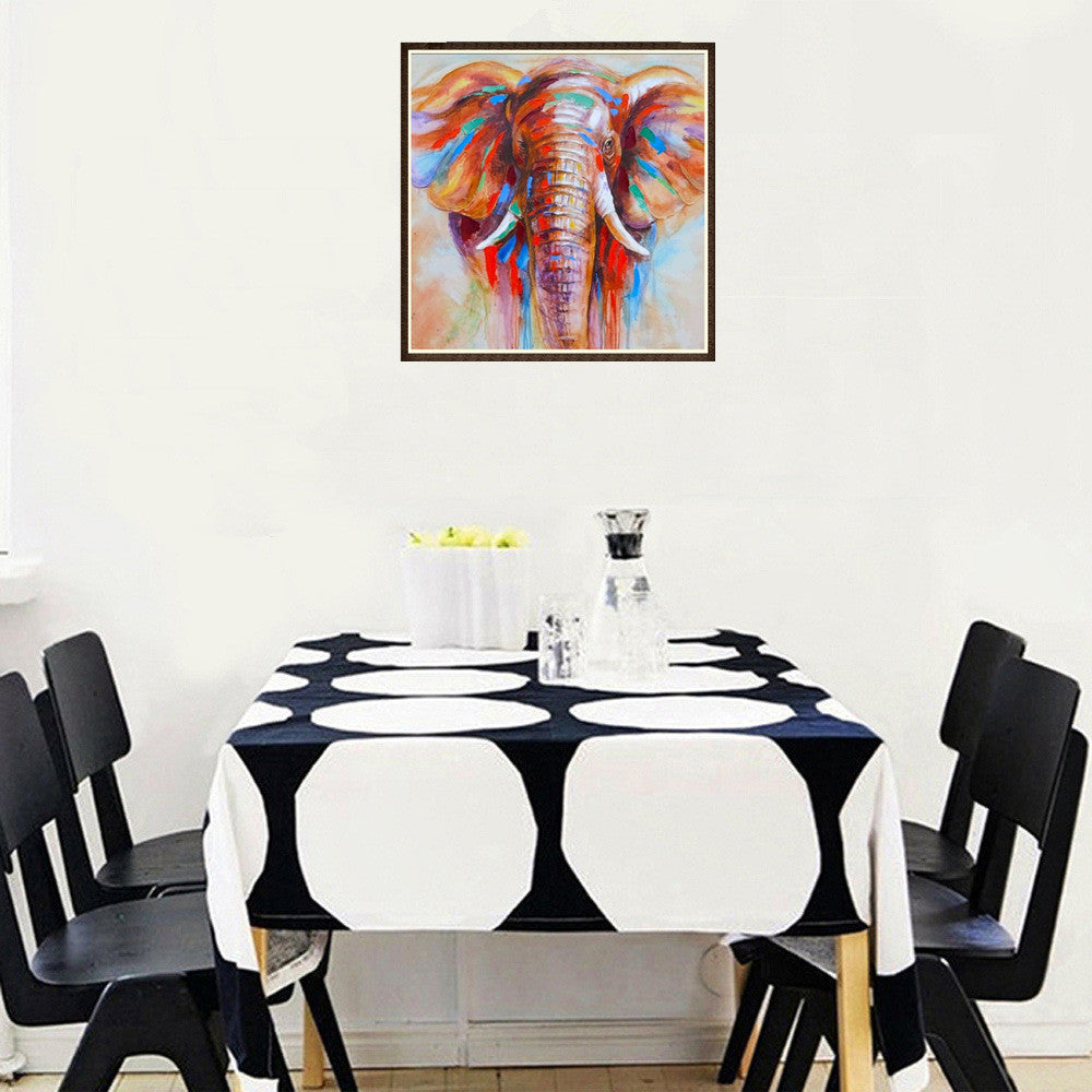 Colorful Elephant Diamond Painting