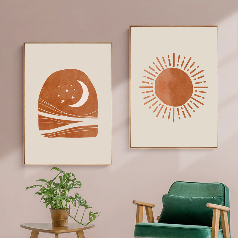 "Sun and Moon" - Wall Art Decor
