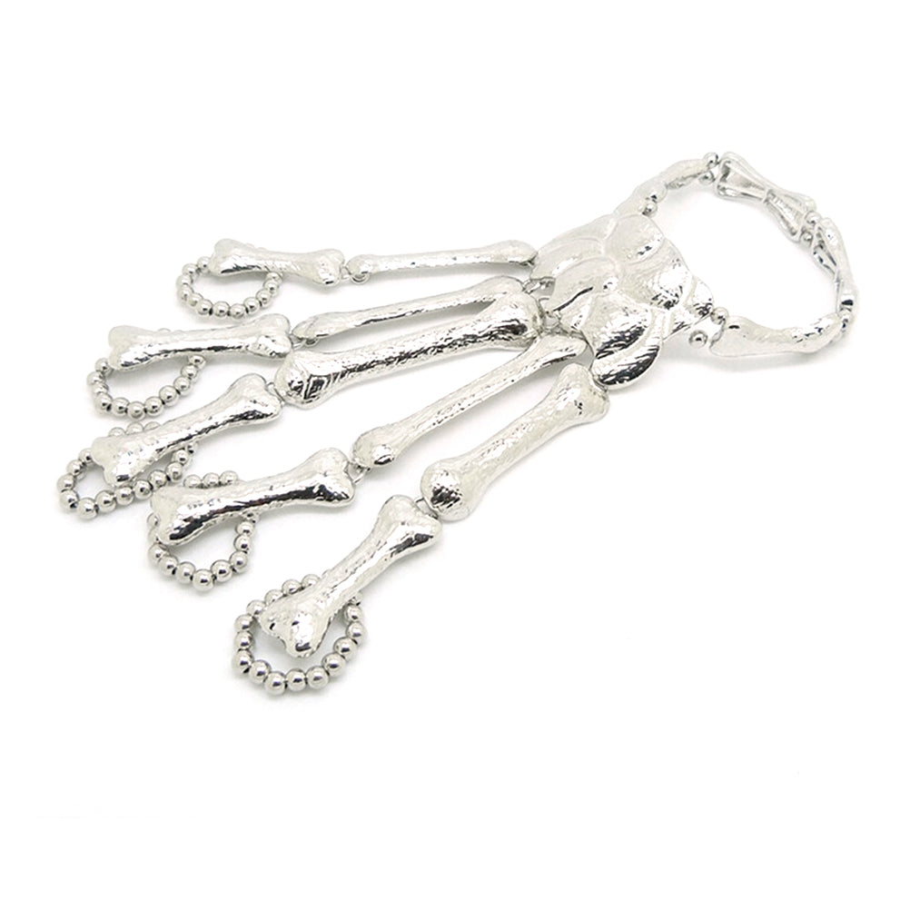 Alloy Skeleton Hand Bracelet