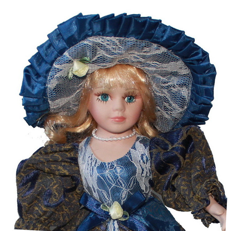 Ceramic Victorian Doll Home Decoration