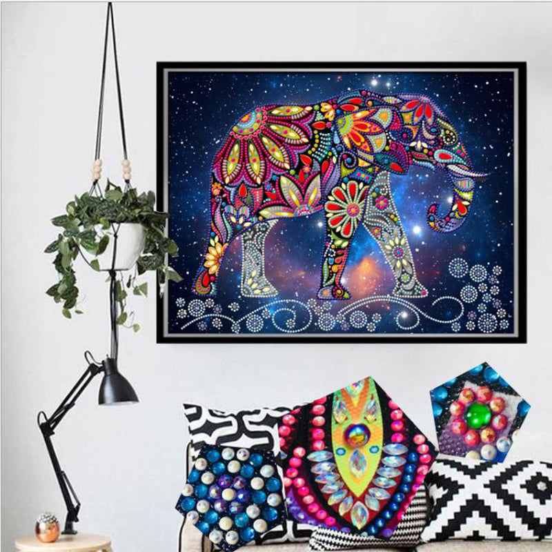 DIY Elephant Diamond Painting