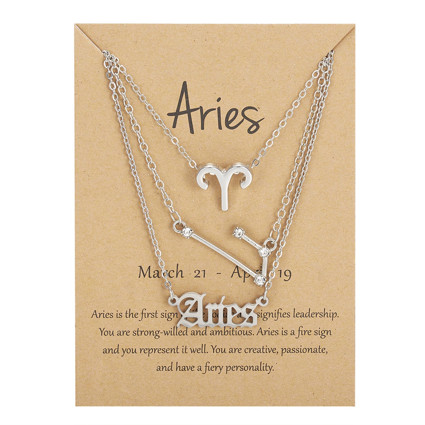 "Zodiacs of the Constellation" -  Necklaces