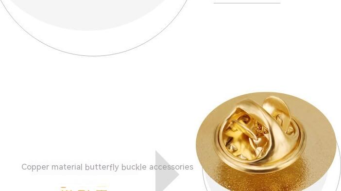 Palestinian Flag Crystal Brooch