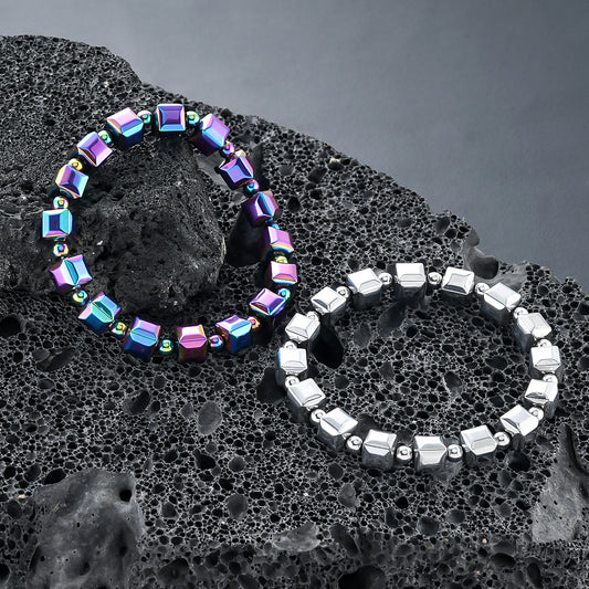 Colorful Hematite Magnet Bracelets