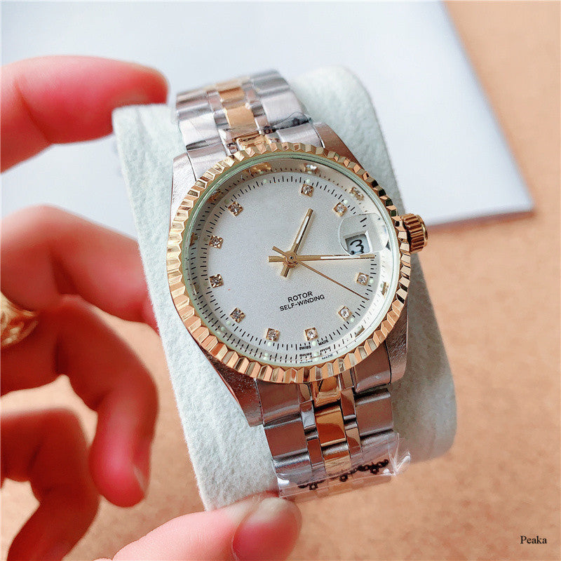 Stainless Steel Mechanical Watch for Men