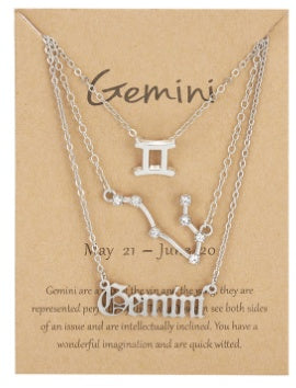 "Zodiacs of the Constellation" -  Necklaces