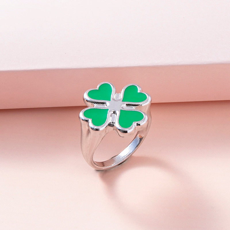 "Forever Lucky" - Four-leaf Clover Rings