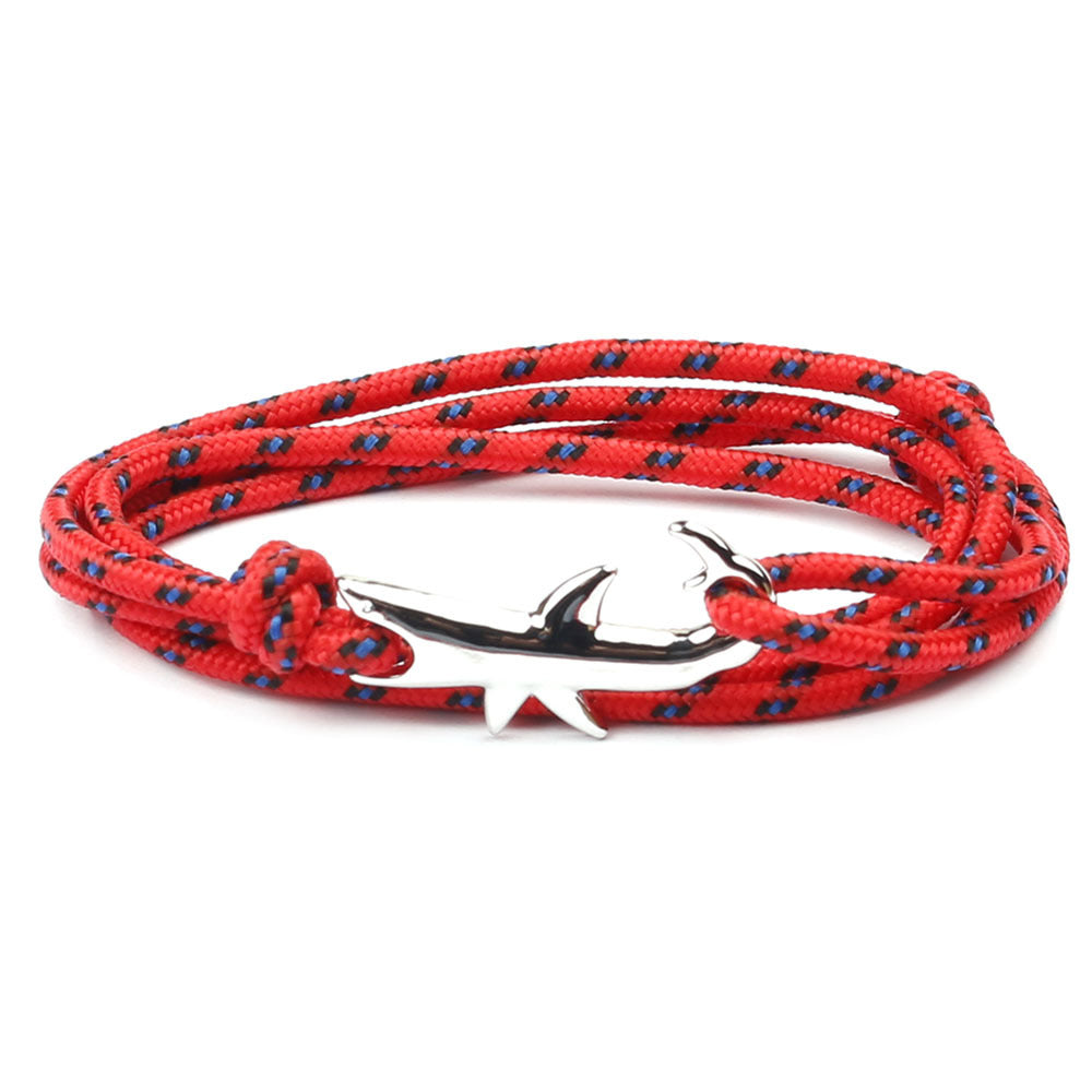 Domineering Shark Rope Bracelet