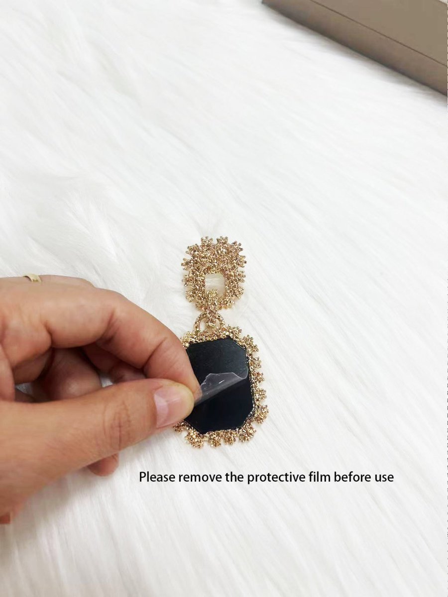 "The Black Onyx" - Statement Jewelry Set