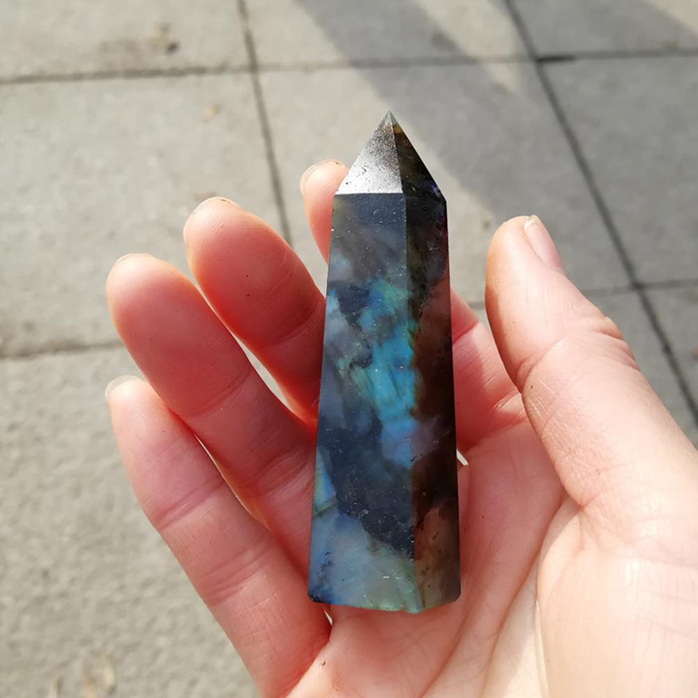 Natural Labradorite Healing Crystal Sculpture