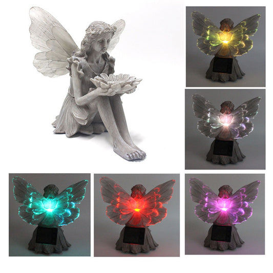 "Luminous Fairy" - Garden Bird Feeder
