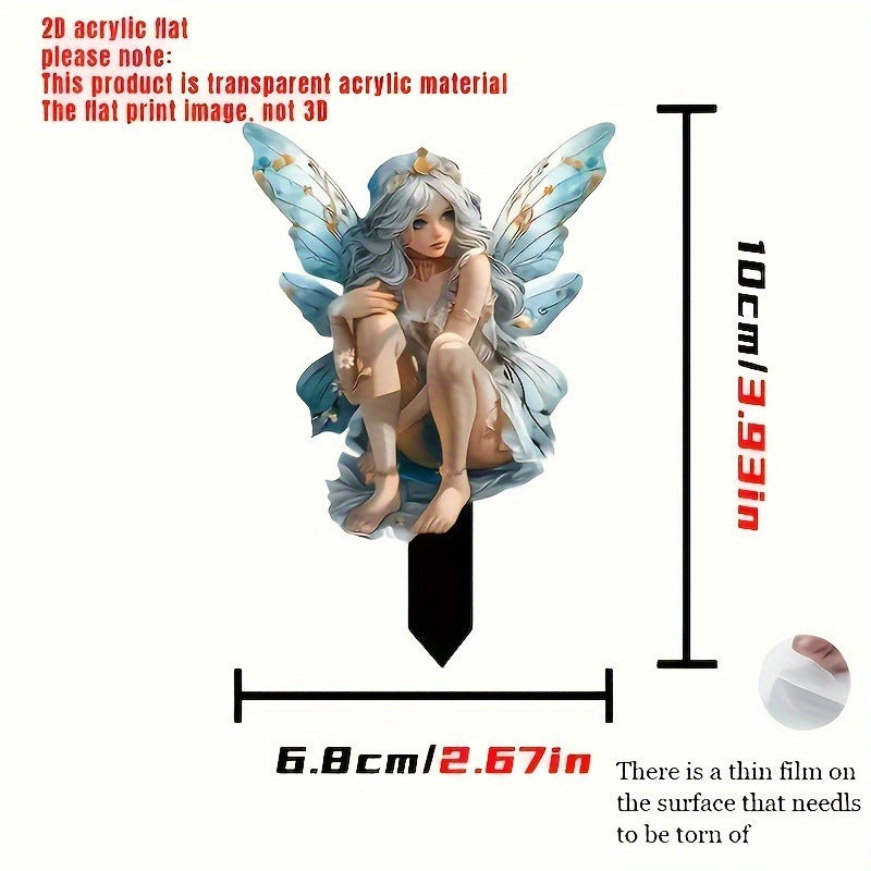 "Days of Fairy" - Acrylic Garden Stake Decoration