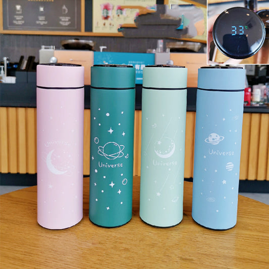 "Smarter than My Tumbler" Smart Temperature Measurement Stainless Steel Cup