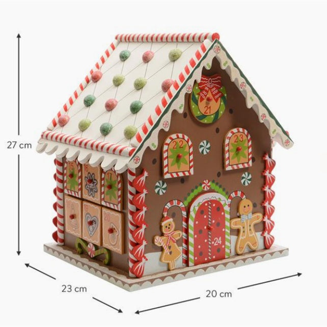 Wooden Gingerbread House
