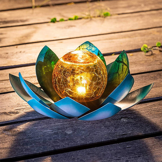 Solar Lotus Light for Garden