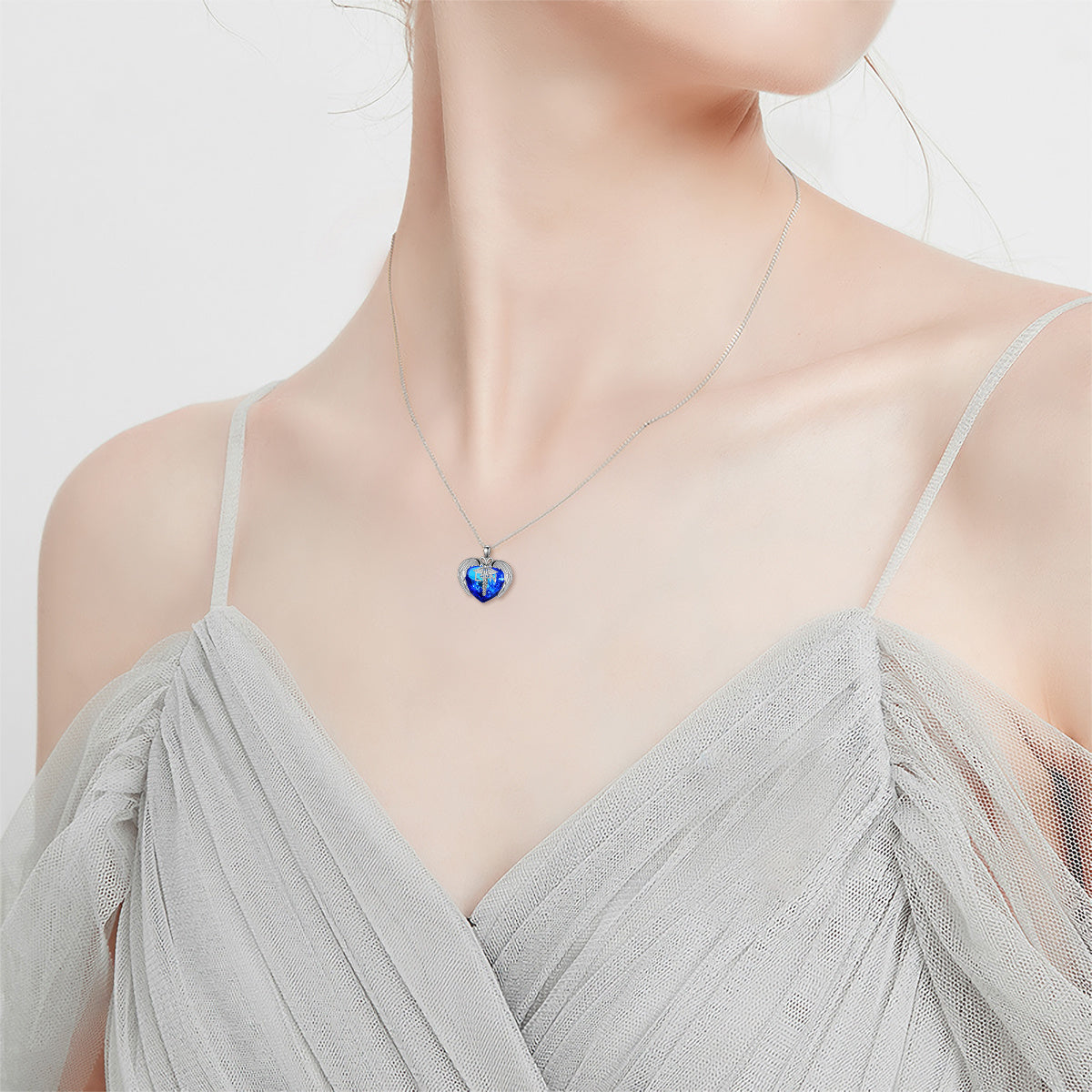 "I Love my Registered Nurse" - Sterling Silver Heart Necklace