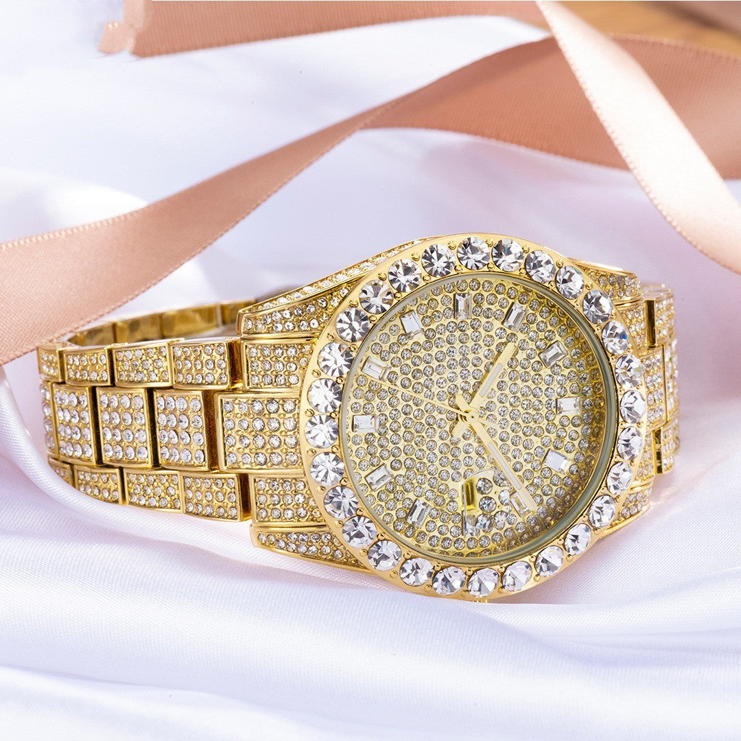 "Diamond Life" -  Simulated Diamond Watch