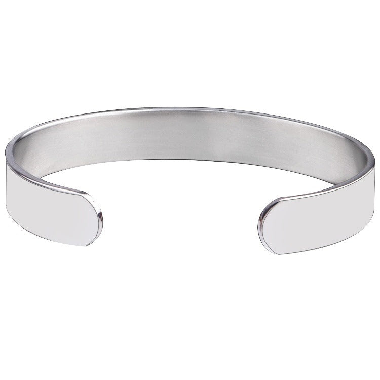 "Like a Sister" - 10mm Stainless Steel Bracelet