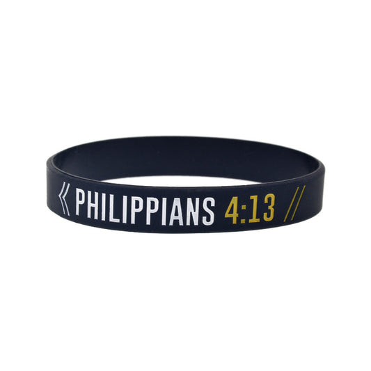 Inspirational Bible Silicone Bracelets